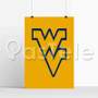 West Virginia Mountaineers New Silk Poster Custom Printed Wall Decor 20 x 13 Inch 24 x 36 Inch