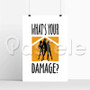 What s Your Damage Heathers New Silk Poster Custom Printed Wall Decor 20 x 13 Inch 24 x 36 Inch