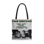 Pastele The Smiths 4 Custom Personalized Tote Bag Awesome Unisex Polyester Cotton Bags AOP All Over Print Tote Bag School Work Travel Bags Fashionable Totebag