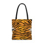 Pastele Tiger Skin Custom Personalized Tote Bag Awesome Unisex Polyester Cotton Bags AOP All Over Print Tote Bag School Work Travel Bags Fashionable Totebag