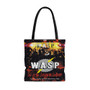 Pastele WASP London Custom Personalized Tote Bag Awesome Unisex Polyester Cotton Bags AOP All Over Print Tote Bag School Work Travel Bags Fashionable Totebag