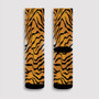 Pastele Tiger Skin Custom Socks Sublimation Awesome Printed Sports Elite Socks Polyester Cushioned Bottoms Gym Gymnastic Running Yoga School Skatebording Basketball Spandex