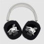 Pastele Justin Townes Earle Custom AirPods Max Case Cover Personalized Hard Smart Protective Cover Shock-proof Dust-proof Slim Accessories for Apple AirPods Pro Max Black White Colors