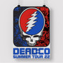 Pastele Dead and Company Summer Tour 2022 Custom Silk Poster Awesome Personalized Print Wall Decor 20 x 13 Inch 24 x 36 Inch Wall Hanging Art Home Decoration Posters