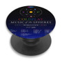 Pastele Coldplay Music of The Spheres Tour 2022 Custom PopSockets Awesome Personalized Phone Grip Holder Pop Up Stand Out Mount Grip Standing Pods Apple iPhone Samsung Google Asus Sony Phone Accessories