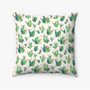 Pastele Cactus Pattern Custom Pillow Case Personalized Spun Polyester Square Pillow Cover Decorative Cushion Bed Sofa Throw Pillow Home Decor