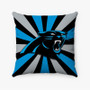 Pastele Carolina Panthers NFL Custom Pillow Case Personalized Spun Polyester Square Pillow Cover Decorative Cushion Bed Sofa Throw Pillow Home Decor