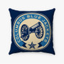 Pastele Columbus Blue Jackets NHL Art Custom Pillow Case Personalized Spun Polyester Square Pillow Cover Decorative Cushion Bed Sofa Throw Pillow Home Decor