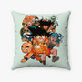 Pastele Dragon Ball Custom Pillow Case Personalized Spun Polyester Square Pillow Cover Decorative Cushion Bed Sofa Throw Pillow Home Decor