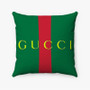 Pastele Gucci Custom Pillow Case Personalized Spun Polyester Square Pillow Cover Decorative Cushion Bed Sofa Throw Pillow Home Decor