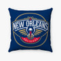 Pastele New Orleans Pelicans NBA Custom Pillow Case Personalized Spun Polyester Square Pillow Cover Decorative Cushion Bed Sofa Throw Pillow Home Decor