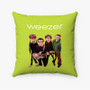 Pastele Weezer Custom Pillow Case Personalized Spun Polyester Square Pillow Cover Decorative Cushion Bed Sofa Throw Pillow Home Decor