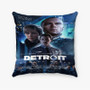 Pastele Detroit Become Human Custom Pillow Case Personalized Spun Polyester Square Pillow Cover Decorative Cushion Bed Sofa Throw Pillow Home Decor