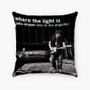 Pastele John Mayer Where The Light Custom Pillow Case Personalized Spun Polyester Square Pillow Cover Decorative Cushion Bed Sofa Throw Pillow Home Decor