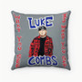 Pastele Luke Combs What You See Is What You Get Custom Pillow Case Personalized Spun Polyester Square Pillow Cover Decorative Cushion Bed Sofa Throw Pillow Home Decor