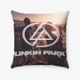 Pastele Linkin Park Custom Pillow Case Personalized Spun Polyester Square Pillow Cover Decorative Cushion Bed Sofa Throw Pillow Home Decor