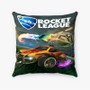 Pastele Rocket League Custom Pillow Case Personalized Spun Polyester Square Pillow Cover Decorative Cushion Bed Sofa Throw Pillow Home Decor