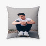 Pastele Zach Herron Why Don t We Custom Pillow Case Personalized Spun Polyester Square Pillow Cover Decorative Cushion Bed Sofa Throw Pillow Home Decor