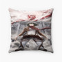 Pastele Shingeki no Kyojin Mikasa Ackerman Attack on Titan Custom Pillow Case Personalized Spun Polyester Square Pillow Cover Decorative Cushion Bed Sofa Throw Pillow Home Decor