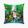 Pastele The Legend of Zelda 2 Custom Pillow Case Personalized Spun Polyester Square Pillow Cover Decorative Cushion Bed Sofa Throw Pillow Home Decor