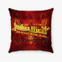 Pastele Judas Priest with Queensryche Tour 2023 Custom Pillow Case Awesome Personalized Spun Polyester Square Pillow Cover Decorative Cushion Bed Sofa Throw Pillow Home Decor