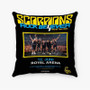 Pastele Scorpions Rock Believer World Tour 2023 Custom Pillow Case Awesome Personalized Spun Polyester Square Pillow Cover Decorative Cushion Bed Sofa Throw Pillow Home Decor