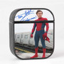 Pastele Tom Holland Spiderman Signed Custom AirPods Case Cover Awesome Personalized Apple AirPods Gen 1 AirPods Gen 2 AirPods Pro Hard Skin Protective Cover Sublimation Cases