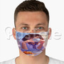 Elizabeth In Paris Bioshock Custom Fabric Face Mask Polyester Two Layers Cloth