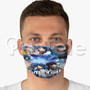 Full Metal Panic Custom Fabric Face Mask Polyester Two Layers Cloth
