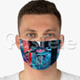 Ghost in the Shell Custom Fabric Face Mask Polyester Two Layers Cloth