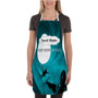 Pastele Eddie Vedder Earthling Custom Personalized Name Kitchen Apron Awesome With Adjustable Strap and Big Pockets For Cooking Baking Cafe Coffee Barista Cheff Bartender