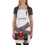 Pastele F1 Grand Prix Racing Custom Personalized Name Kitchen Apron Awesome With Adjustable Strap and Big Pockets For Cooking Baking Cafe Coffee Barista Cheff Bartender