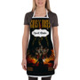 Pastele Guns N Roses Not In This Lifetime Custom Personalized Name Kitchen Apron Awesome With Adjustable Strap and Big Pockets For Cooking Baking Cafe Coffee Barista Cheff Bartender