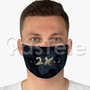 Lil Durk 2 X Custom Fabric Face Mask Polyester Two Layers Cloth