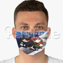 Lostorage Incited WIXOSS Custom Fabric Face Mask Polyester Two Layers Cloth