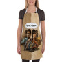 Pastele Uncharted Legacy of Thieves Collection Custom Personalized Name Kitchen Apron Awesome With Adjustable Strap and Big Pockets For Cooking Baking Cafe Coffee Barista Cheff Bartender