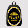 Pastele Boston Bruins NHL Custom Backpack Personalized School Bag Travel Bag Work Bag Laptop Lunch Office Book Waterproof Unisex Fabric Backpack