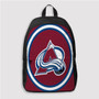 Pastele Colorado Avalanche NHL Custom Backpack Personalized School Bag Travel Bag Work Bag Laptop Lunch Office Book Waterproof Unisex Fabric Backpack