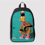 Pastele Duck Gucci Custom Backpack Personalized School Bag Travel Bag Work Bag Laptop Lunch Office Book Waterproof Unisex Fabric Backpack