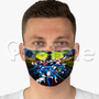 Persona 3 the Movie 4 Custom Fabric Face Mask Polyester Two Layers Cloth