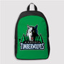 Pastele Minnesota Timberwolves NBA Art Custom Backpack Personalized School Bag Travel Bag Work Bag Laptop Lunch Office Book Waterproof Unisex Fabric Backpack