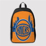 Pastele New York Knicks NBA Art Custom Backpack Personalized School Bag Travel Bag Work Bag Laptop Lunch Office Book Waterproof Unisex Fabric Backpack