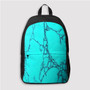 Pastele Turuoise Gemstone Custom Backpack Personalized School Bag Travel Bag Work Bag Laptop Lunch Office Book Waterproof Unisex Fabric Backpack