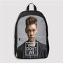 Pastele Zach Herron Why Don t We Art Custom Backpack Personalized School Bag Travel Bag Work Bag Laptop Lunch Office Book Waterproof Unisex Fabric Backpack