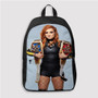 Pastele Becky Lynch Custom Backpack Personalized School Bag Travel Bag Work Bag Laptop Lunch Office Book Waterproof Unisex Fabric Backpack