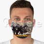 Shadowrun Dragonfall Director s Cut Custom Fabric Face Mask Polyester Two Layers Cloth