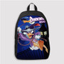 Pastele Darkwing Duck Custom Backpack Personalized School Bag Travel Bag Work Bag Laptop Lunch Office Book Waterproof Unisex Fabric Backpack