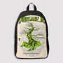 Pastele Dinosaur Jr Custom Backpack Personalized School Bag Travel Bag Work Bag Laptop Lunch Office Book Waterproof Unisex Fabric Backpack