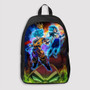Pastele Dragon Ball Super Custom Backpack Personalized School Bag Travel Bag Work Bag Laptop Lunch Office Book Waterproof Unisex Fabric Backpack