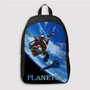 Pastele Planetes Custom Backpack Personalized School Bag Travel Bag Work Bag Laptop Lunch Office Book Waterproof Unisex Fabric Backpack